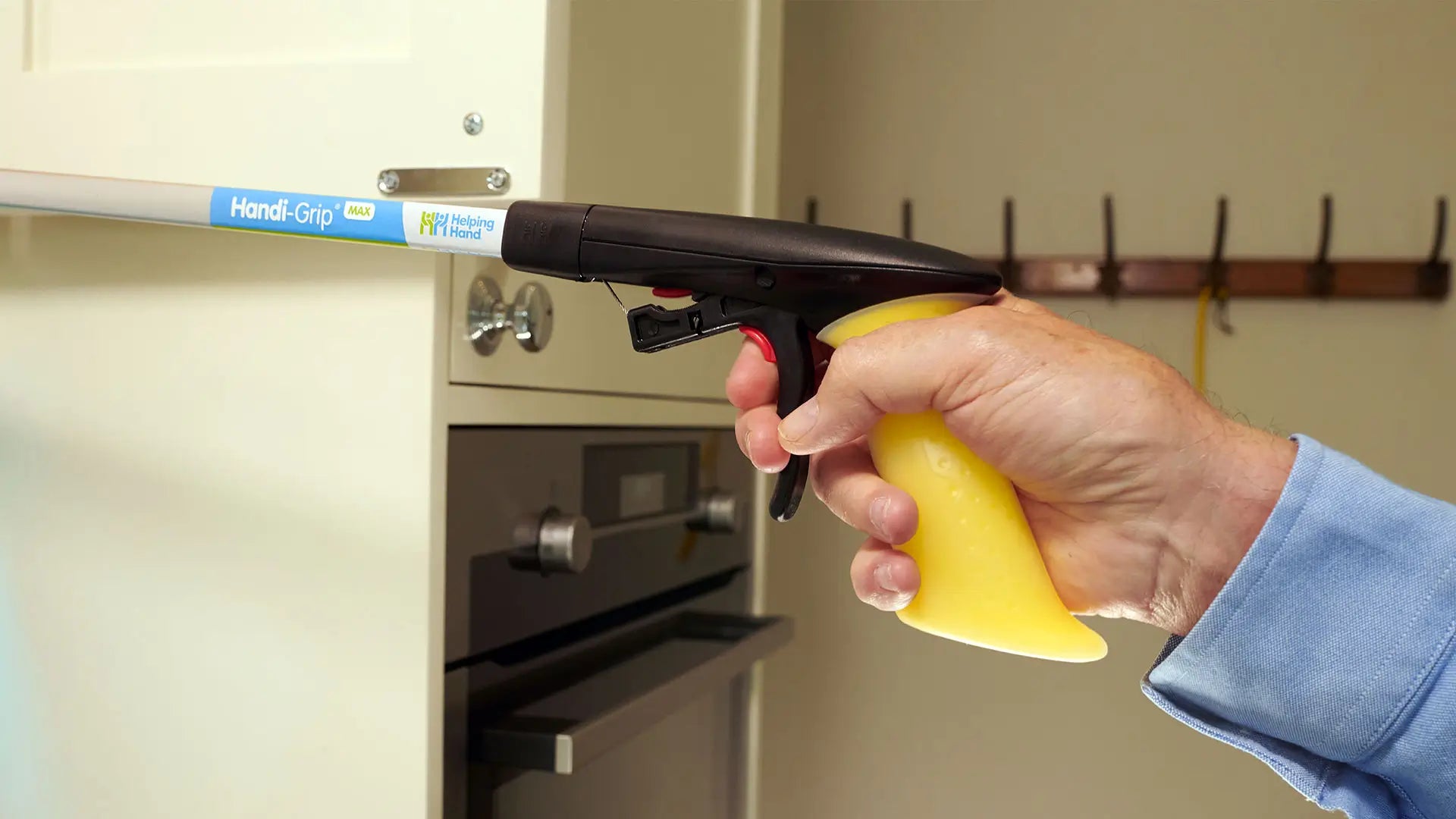 How can a reacher/grabber help you out & about?