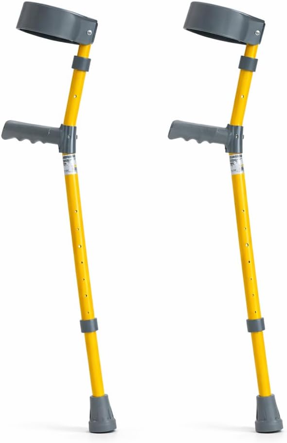 Children's Elbow Crutches – Adjustable Lightweight Pair