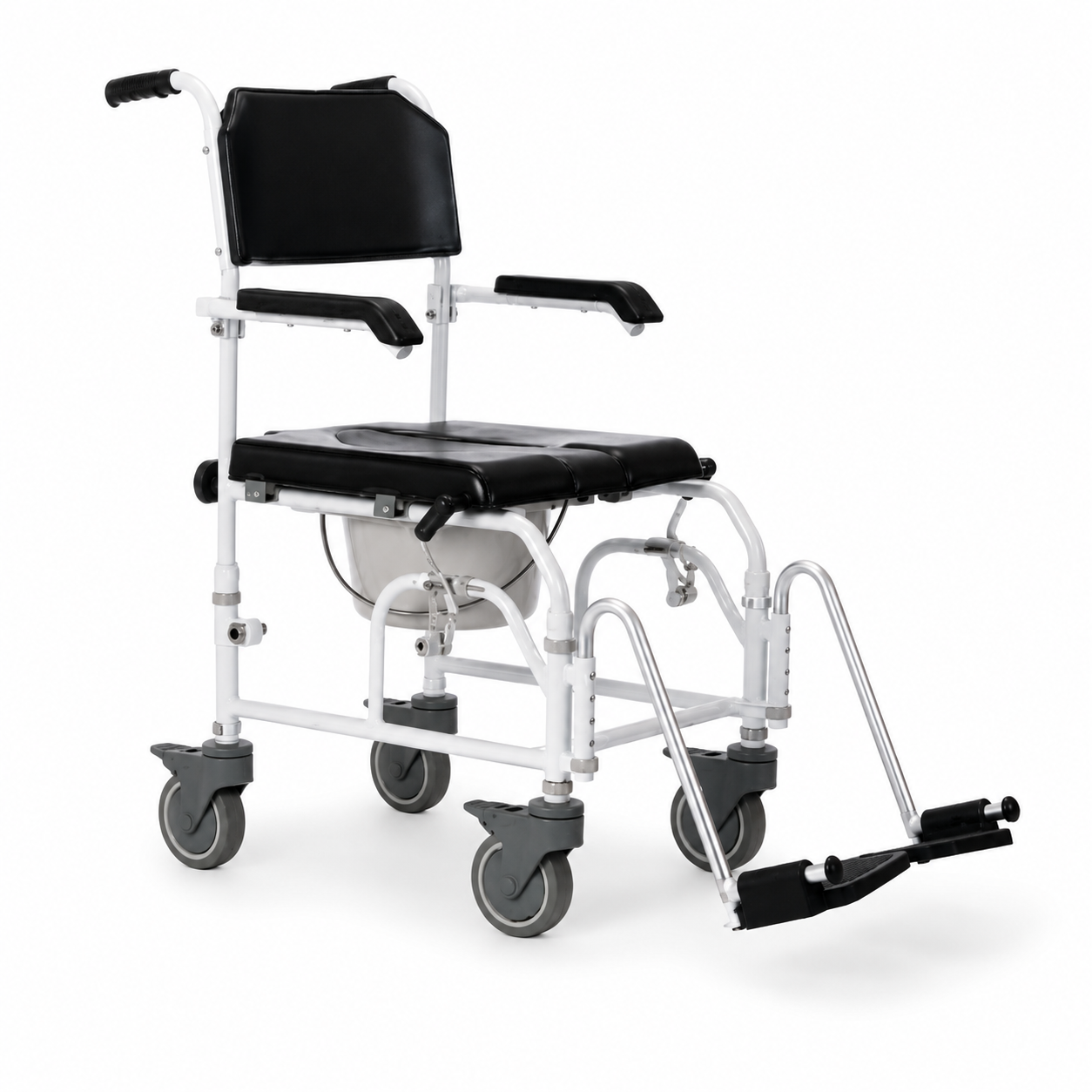 Attendant Propelled Shower Commode Chair