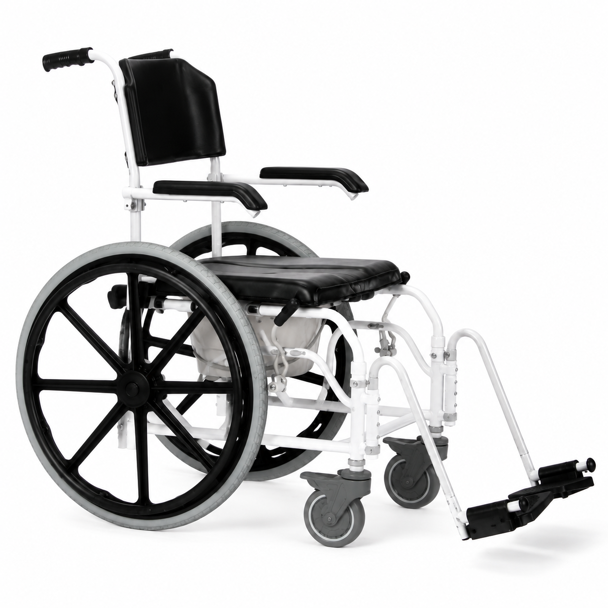 Self Propelled Shower Commode Chair