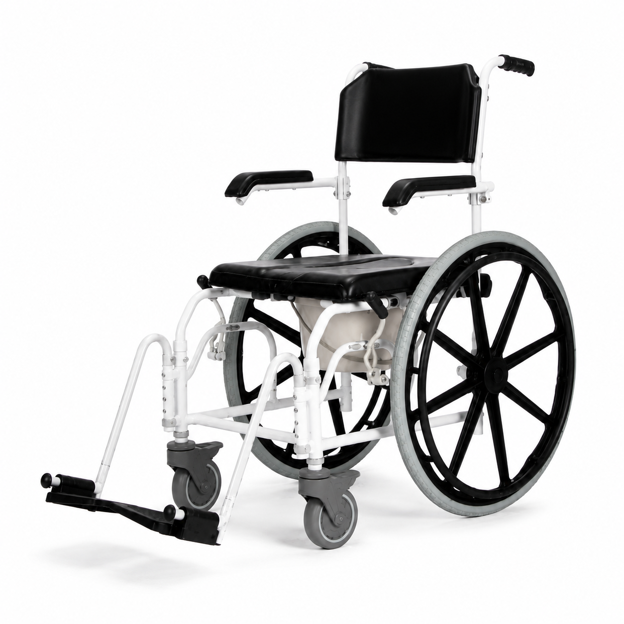 Self Propelled Shower Commode Chair