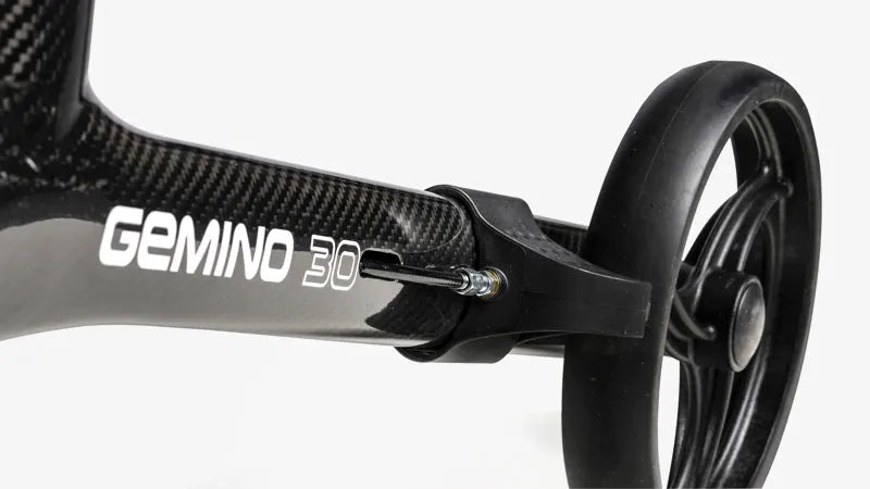 Close-up of Gemino 30 Carbon Frame.