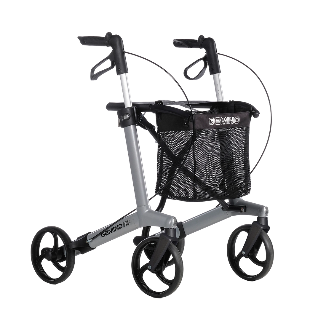 Gemino 20 rollator in grey
