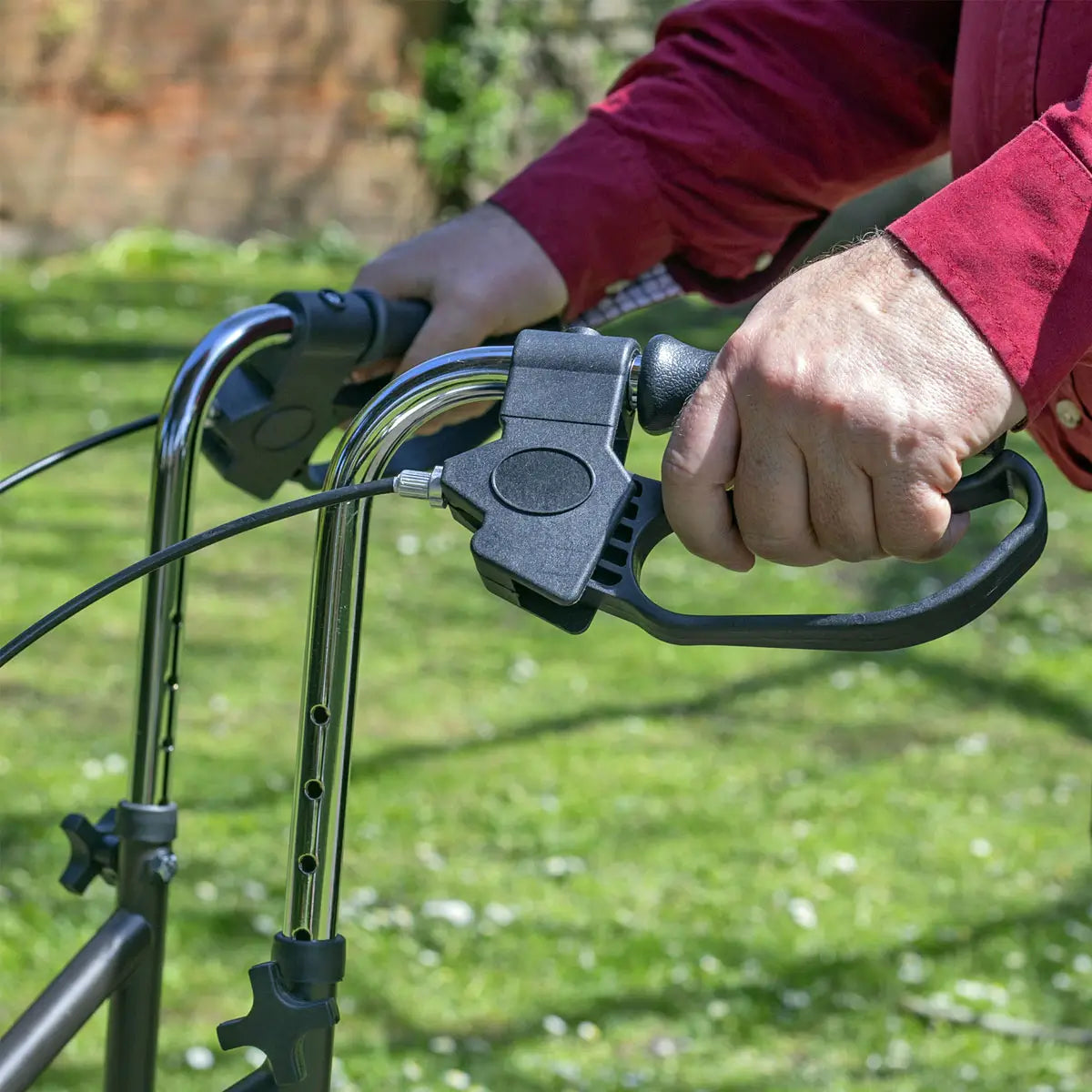 Three Wheeled Folding Rollator