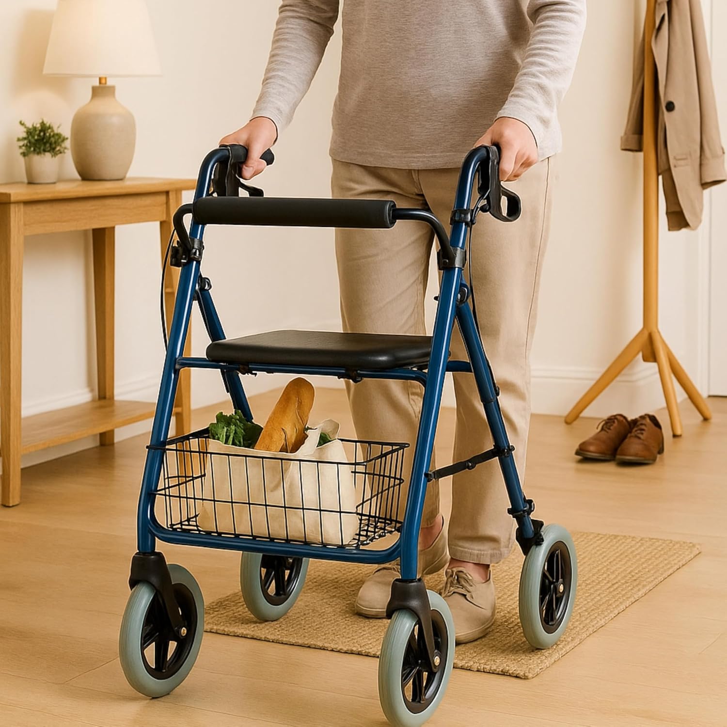 Lightweight Rolling Walker