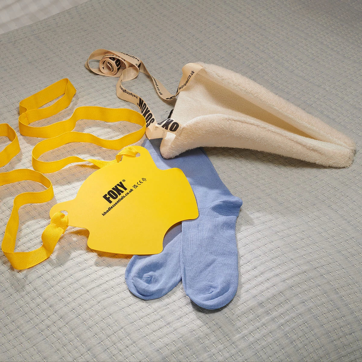 Sock Aid Kit for leg and foot injuries.