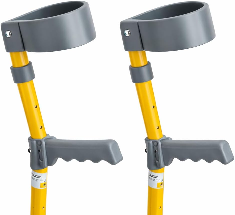 Children's Elbow Crutches – Adjustable Lightweight Pair
