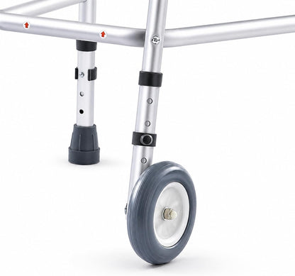 Ultra Narrow Lightweight Walking Frame with Wheels