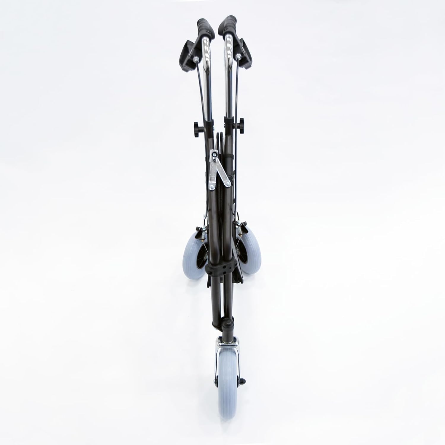 Lightweight Three Wheeled Folding Rollator with Seat & Bag