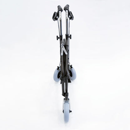 Lightweight Three Wheeled Folding Rollator with Seat & Bag