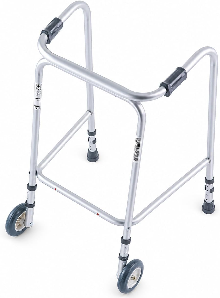 Ultra Narrow Lightweight Walking Frame with Wheels