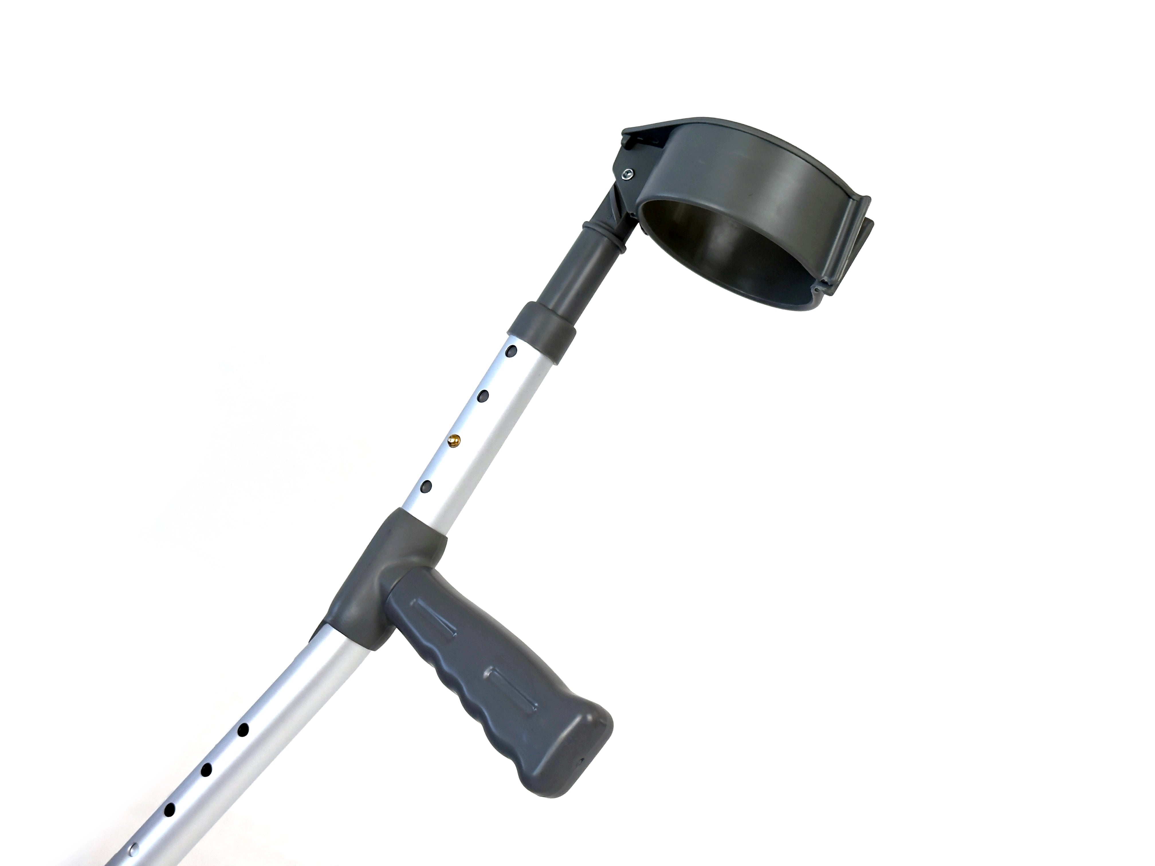 Soft Touch (PVC Handle) Elbow Crutch - Single adjustable