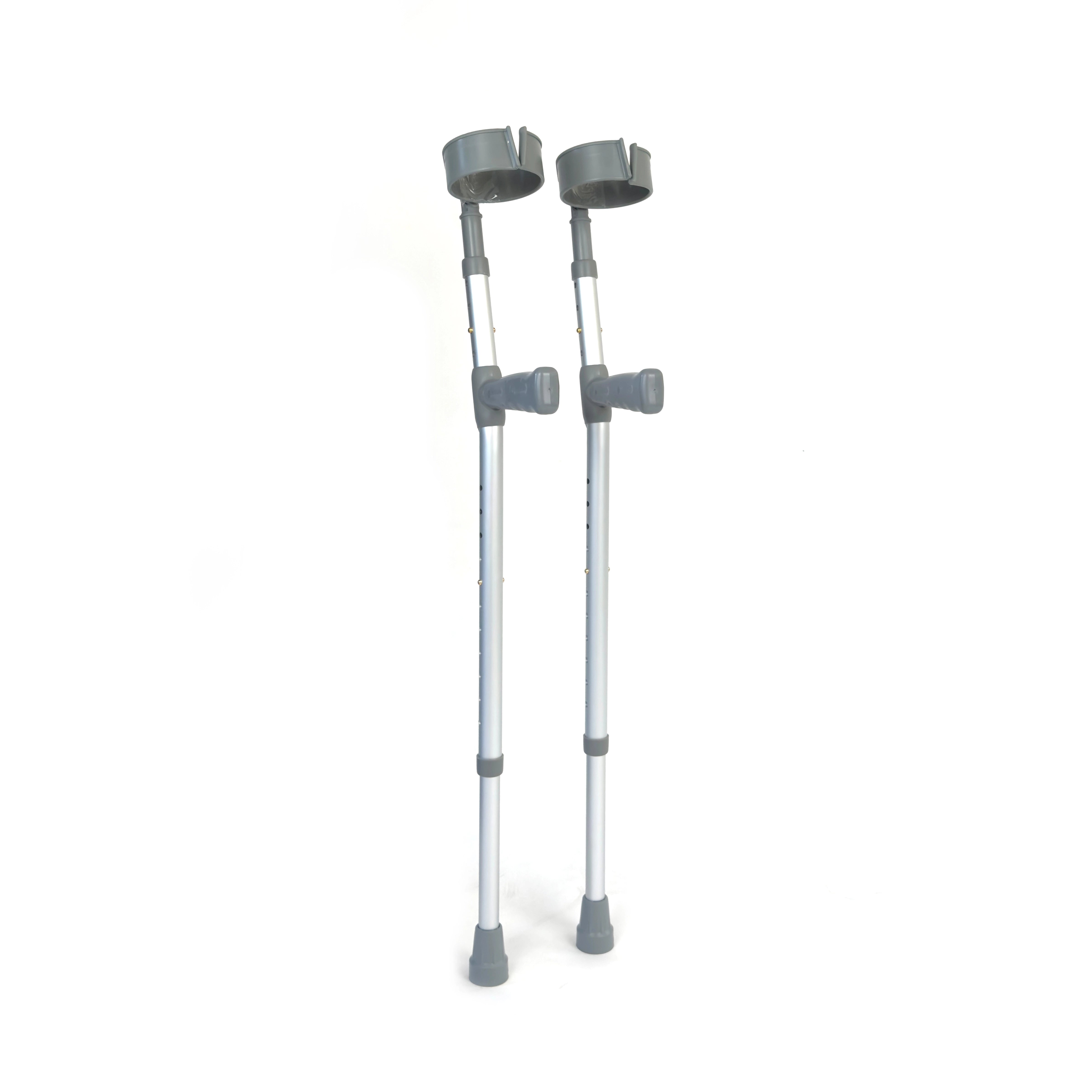 Soft Touch (PVC Handle) Elbow Crutch - Double adjustable