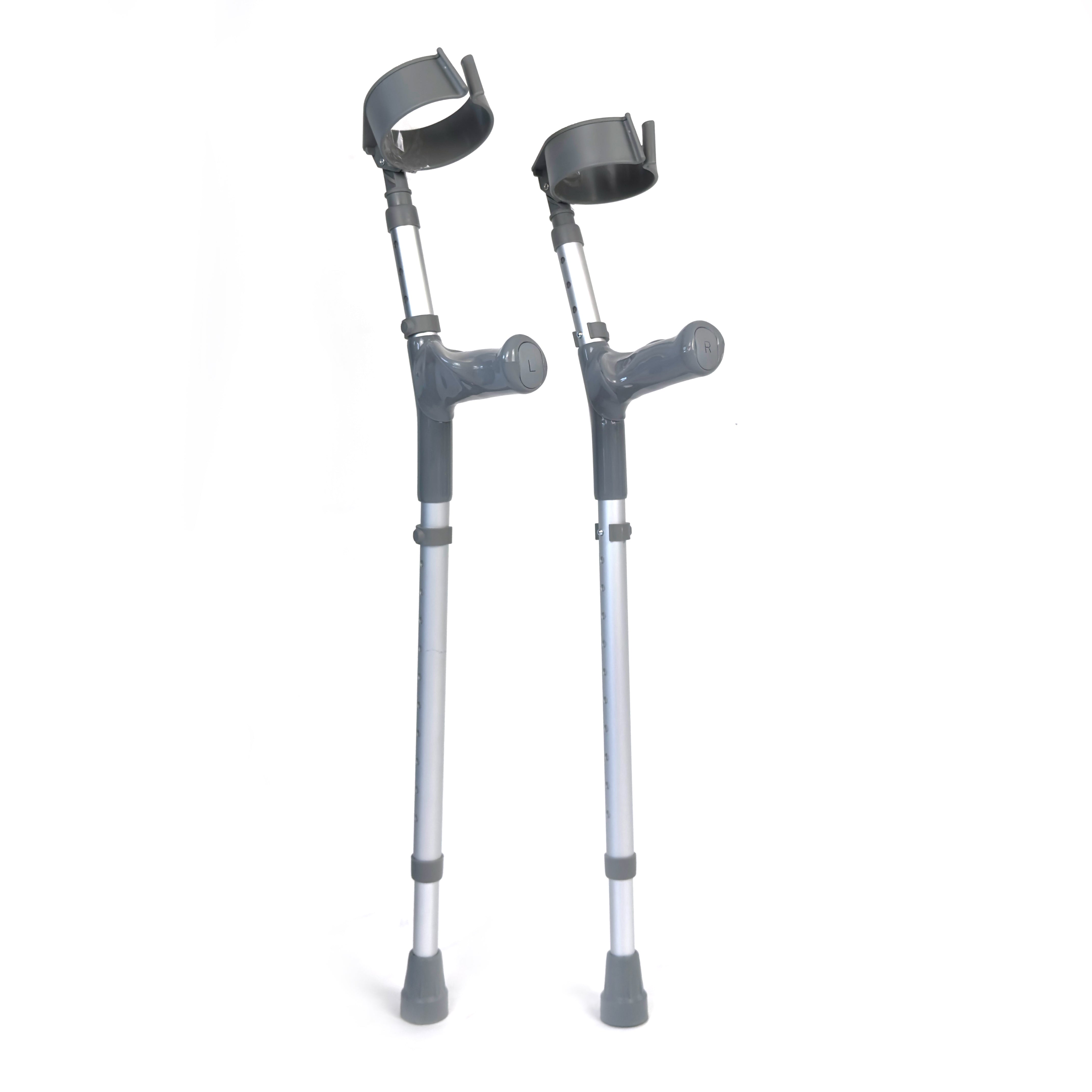 Double Adjustable Crutches – Ergonomic Handle