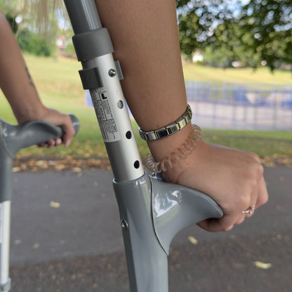 Double Adjustable Crutches – Ergonomic Handle