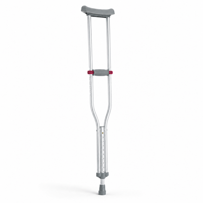 Red Dot Axilla Crutches - Adjustable Underarm Crutches