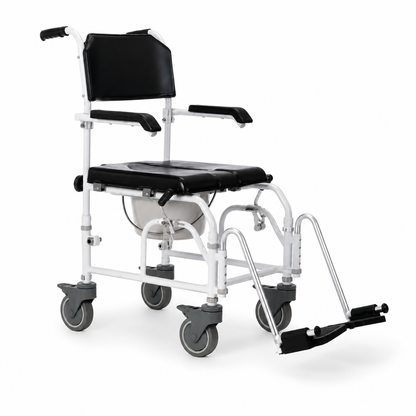Attendant Propelled Shower Commode Chair