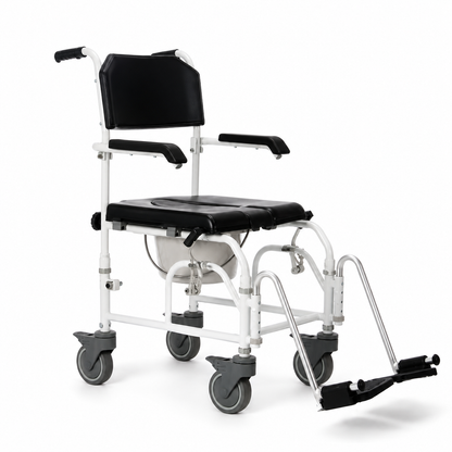 Attendant Propelled Shower Commode Chair