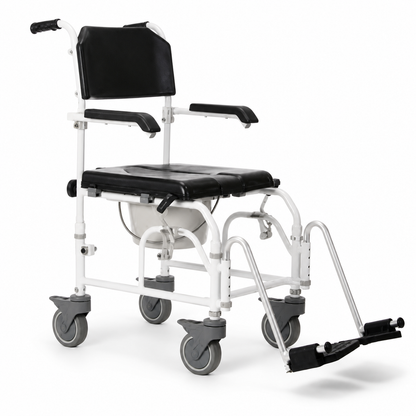 Attendant Propelled Shower Commode Chair