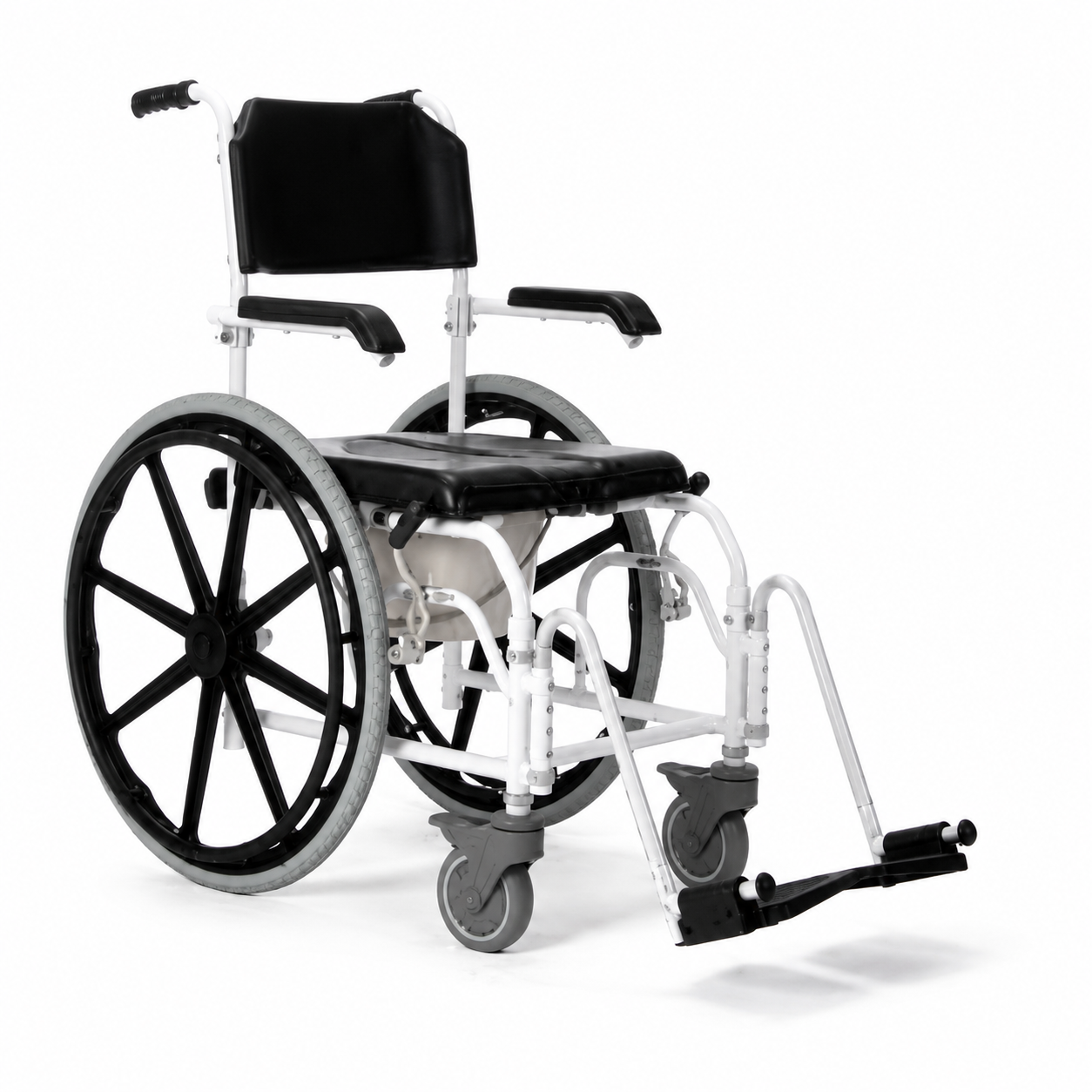 Self Propelled Shower Commode Chair