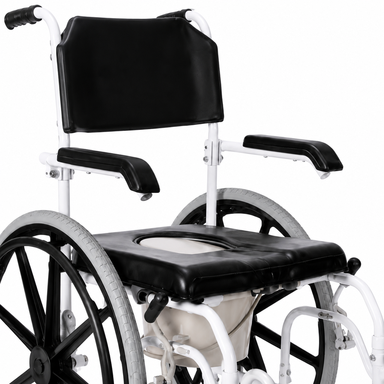 Self Propelled Shower Commode Chair