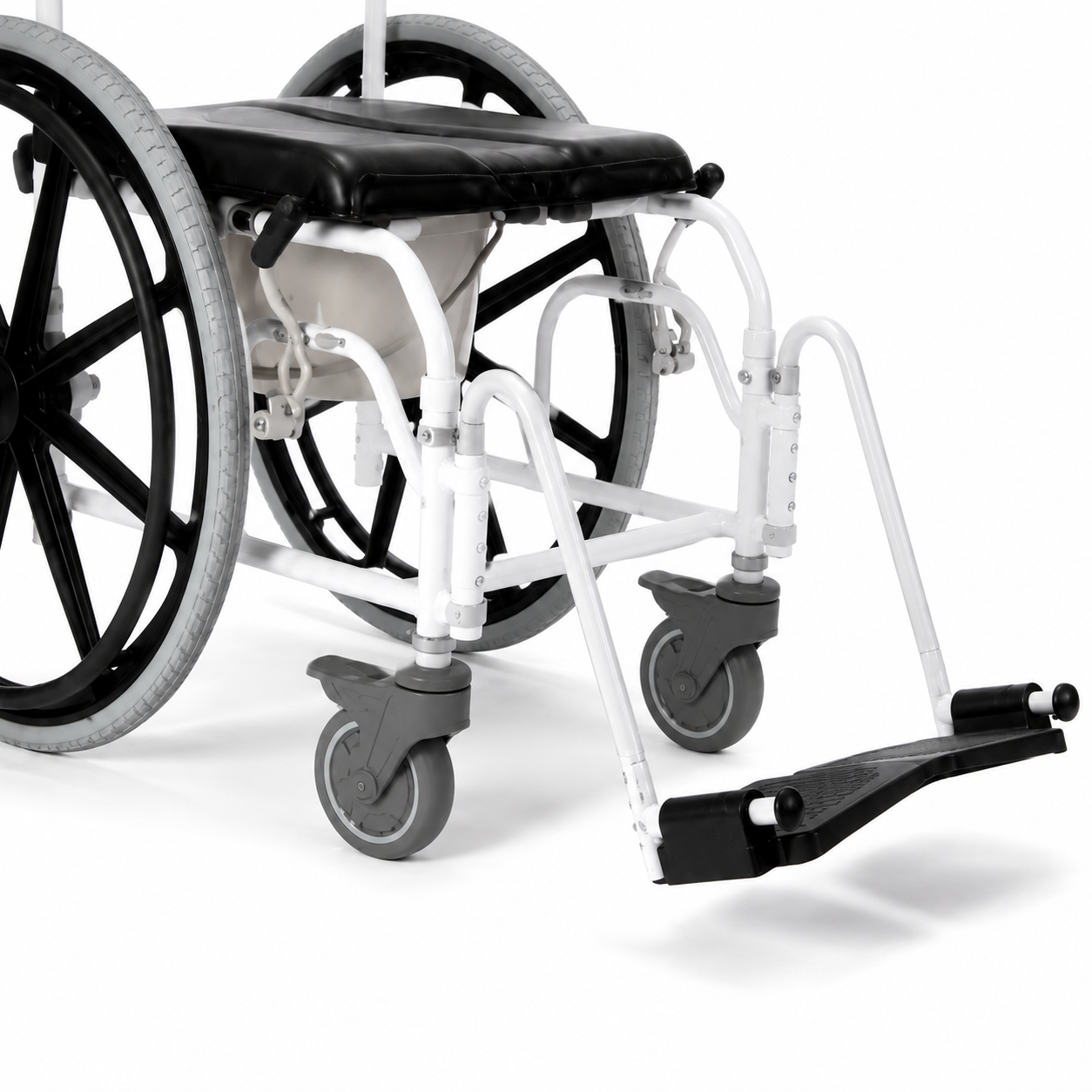 Self Propelled Shower Commode Chair