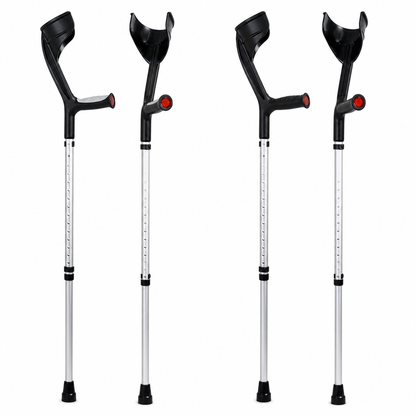 Adjustable Open Cuff Coloured Crutch