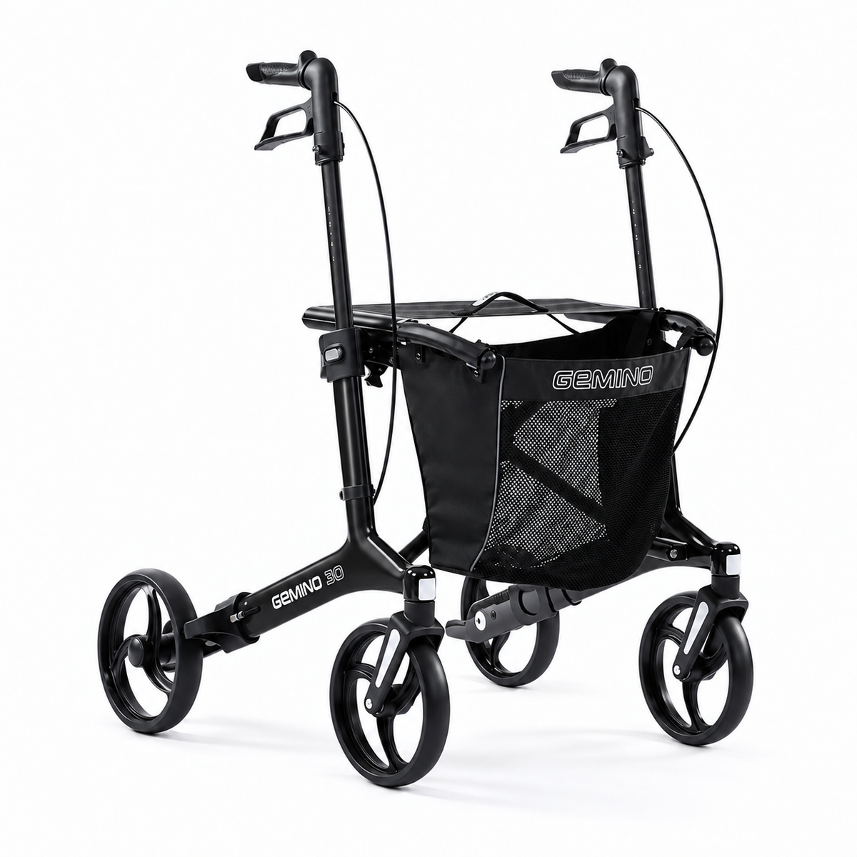 Gemino 30 rollator in black