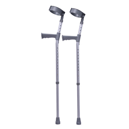 Double Adjustable Crutches – Lightweight Forearm