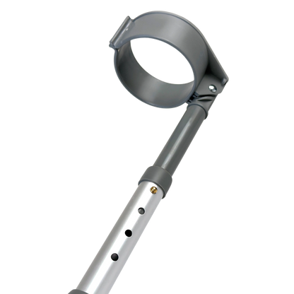 Soft Touch (PVC Handle) Elbow Crutch - Single adjustable