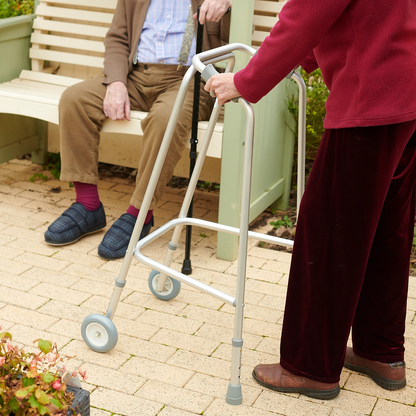 Domestic Walking Frame With Wheels