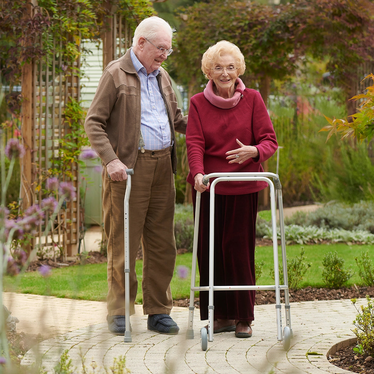 Domestic Walking Frame With Wheels