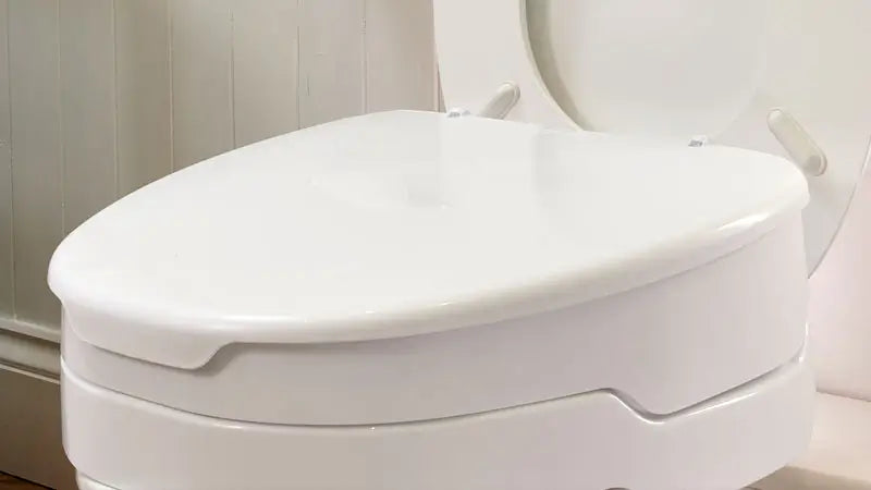 Feature Ezy Fit Raised Toilet Seat Hygeine. 