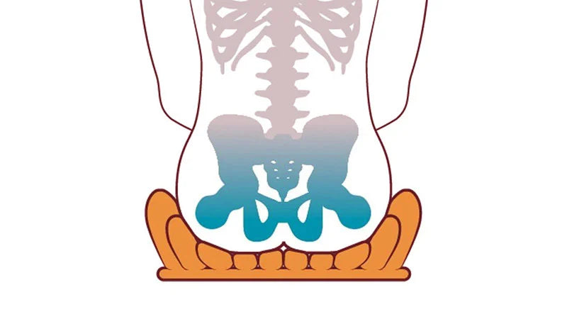 JAY Starlock immersion wheelchair cushion illustration.