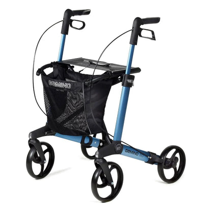 Gemino 30 Sky Blue Rollator. 