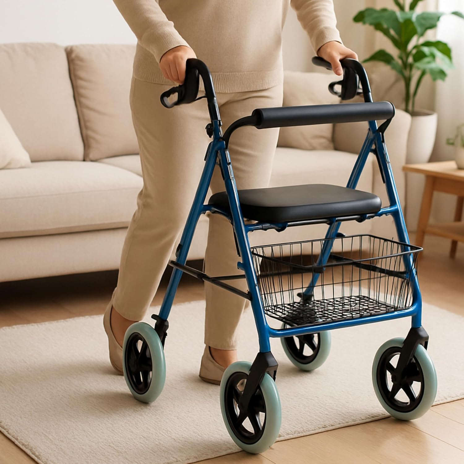 Lightweight Rolling Walker