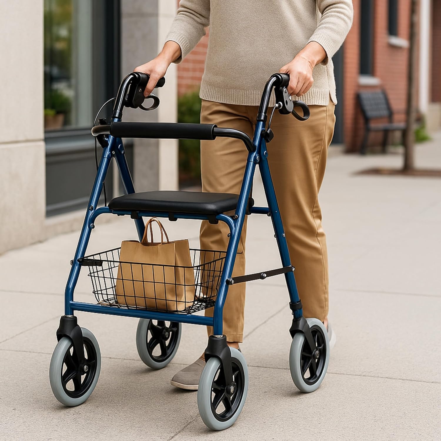 Lightweight Rolling Walker