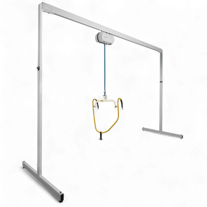 Skyframe ceiling hoist medical device.