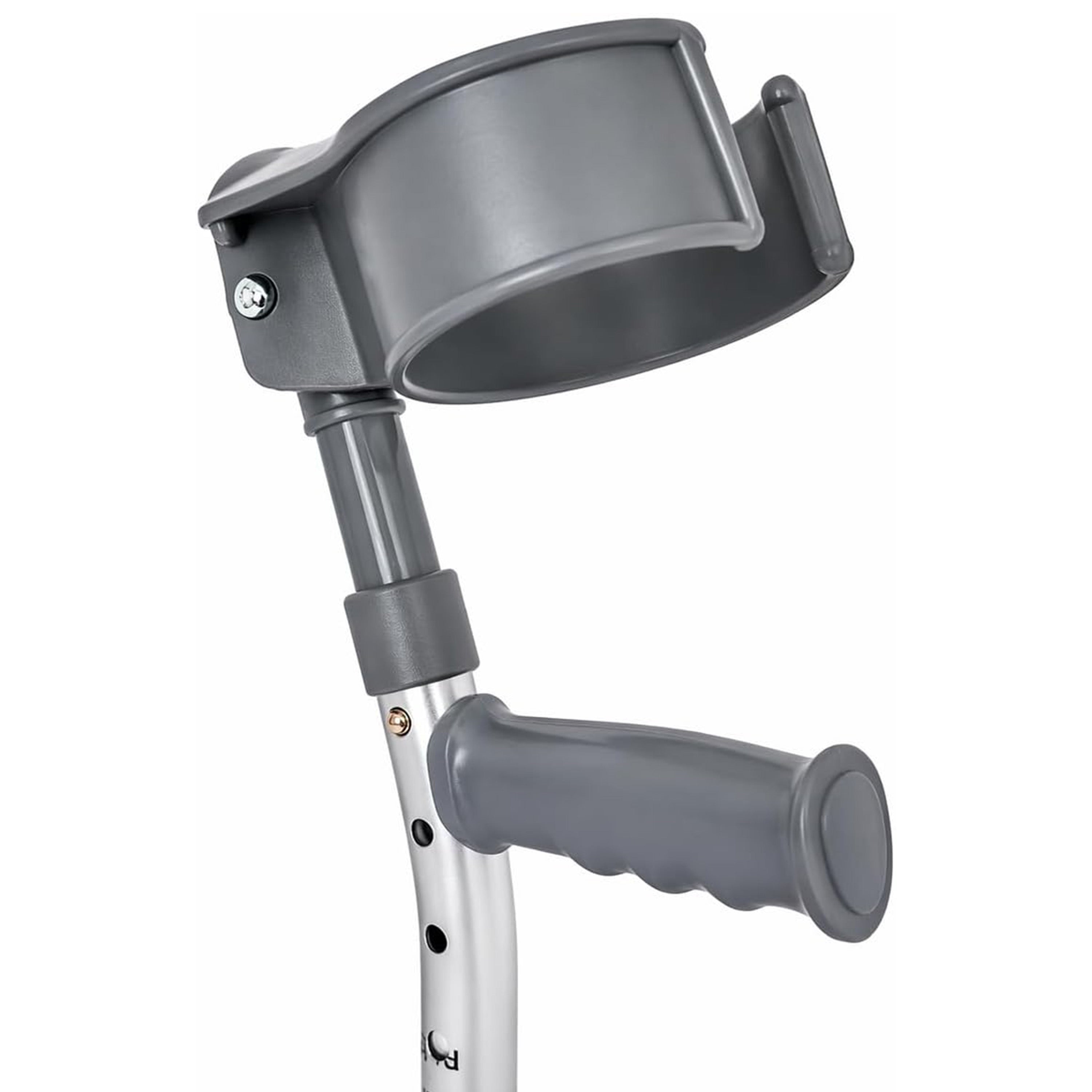 Adjustable Elbow Crutch – Soft PVC Handle