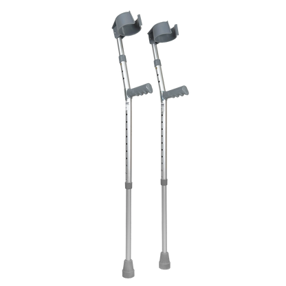 Soft Touch (PVC Handle) Elbow Crutch - Double adjustable